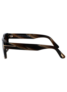 1h可退 TOM FORD 男士太阳镜 FT130364E AW2025 棕色配饰