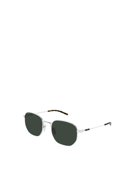 GUCCI 男士眼镜 GG2095S002 SS2026 银色 几何框太阳镜古驰