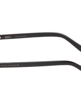 潮奢 Mm6 Maison Margiela 马丁 马吉拉 MM6 男士 黑色 10 眼镜 C