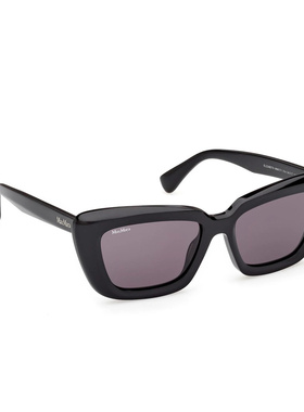 1h可退 MAX MARA 女士眼镜 MM017101A AW2025 灰色 全框太阳镜