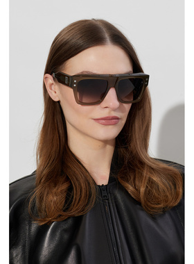 1h可退 BALMAIN 女士太阳镜 BPS199C5600 CO 棕色 ‘B-scene’ su