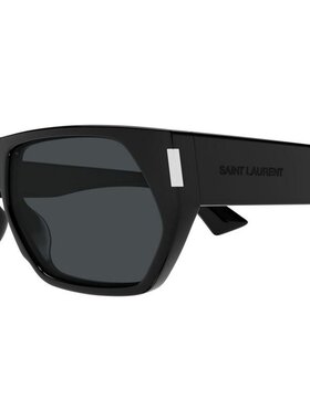 Saint Laurent 圣罗兰 男士 BLACK-BLACK-BLACK 醋纤太阳眼镜 SL8