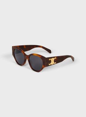 CELINE 女士太阳镜 4S328CPLB19HD SS2026 棕色 TRIOMPHE XL 03