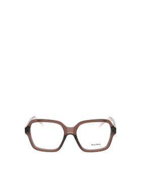 MIU MIU 女士眼镜 VMU03YV23H1O1 AW2025 白色 全框平光镜