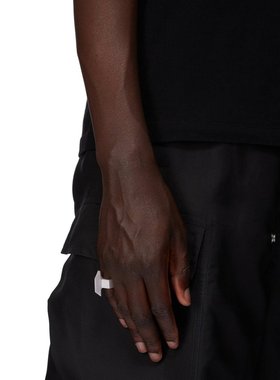 RICK OWENS 女士戒指 RJ0000107MMT128 SS2025 白色