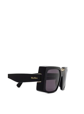 MAX MARA 女士太阳镜 MM012401A CO 黑色 方形太阳镜