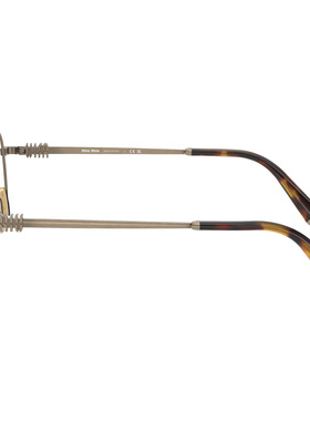 MIU MIU 女士眼镜 0MU51WV26C1O1 SS2025 花色 徽标平光镜