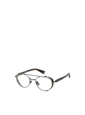 BALMAIN 男士眼镜 BPX120BBRIGADEIV AW2025 白色 全框平光镜