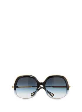 潮奢 Chloe 蔻依 女士 黑色醋纤太阳眼镜 CH0327S00