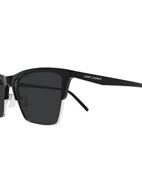 1h可退 潮奢 Saint Laurent 圣罗兰 女士 SL 767 002 太阳镜 SL76