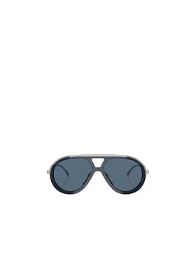 EMPORIO ARMANI 男士眼镜 EA4242U621380 CO 蓝色 全框太阳镜
