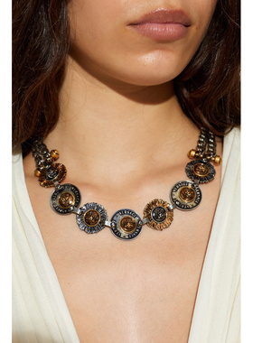 VERSACE 女士项链 10261081A006204JSE0 AW2026 银色