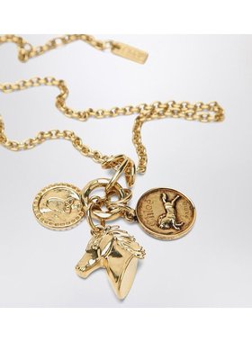 CHLOÉ 女士项链 CH25AJN03CB79DC SS2026 金色 Brass necklace wi