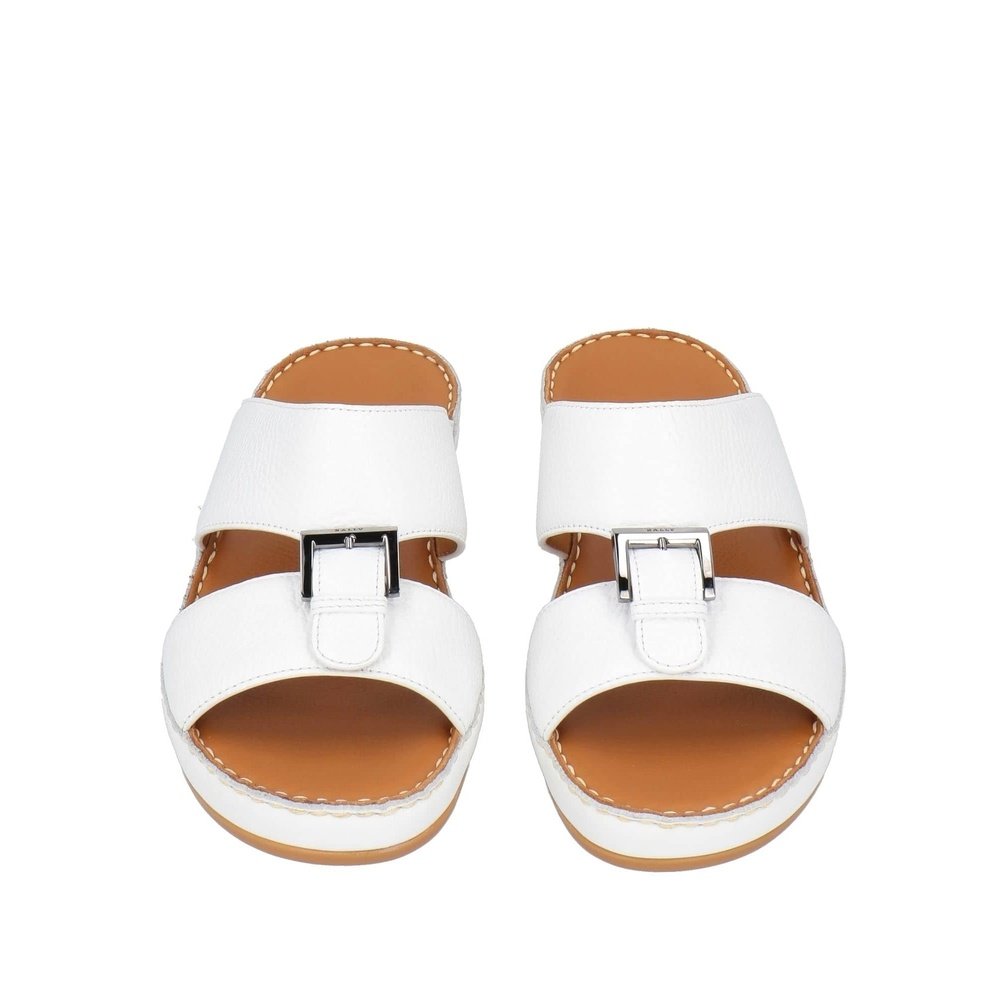 1h可退 香港直邮潮奢 Bally 巴利 男士 凉鞋 white白色 舒适时尚,淘宝优惠券,粉丝福利购,淘宝优惠卷