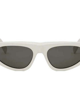 CELINE 男士太阳镜 CL40315U25A AW2024 白色 全框太阳镜