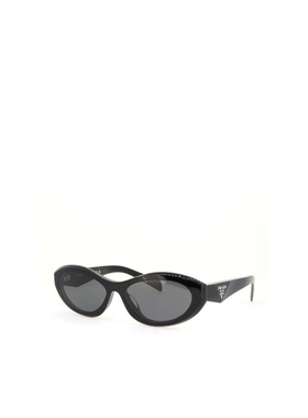 1h可退 PRADA 女士太阳镜 PR26ZSF16K08Z SS2025 黑色 全框太阳镜