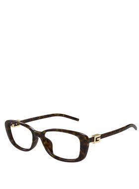 1h可退 GUCCI 女士眼镜 GG1685OK003 SS2026 黑色 全框平光镜
