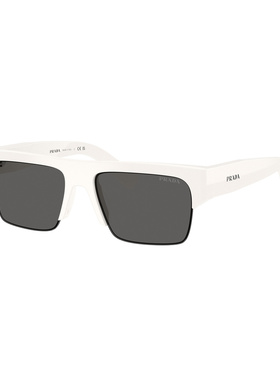 PRADA 男士眼镜 PRD12SU46120Z SS2026 灰色 徽标太阳镜