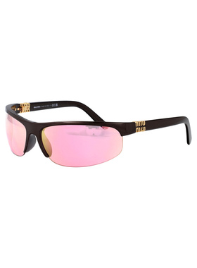 MIU MIU 女士太阳镜 0MUA02S14Y70J SS2025 粉红色 Sunglasses