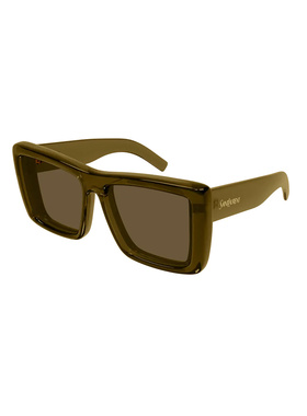 SAINT LAURENT 女士眼镜 SL900HOWL006 SS2026 棕色
