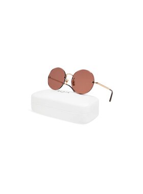1h可退 CHLOÉ 女士太阳镜 CH0254S0002 CO 金色 Sunglasses