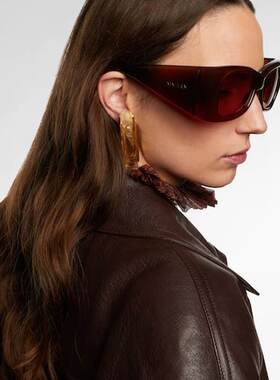 1h可退 潮奢 Saint Laurent 圣罗兰 女士 SL 901 Howl 大款太阳眼