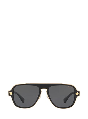 VERSACE 男士太阳镜 VE2199100281 SS2023 灰色 VERSACE MEN'S VE