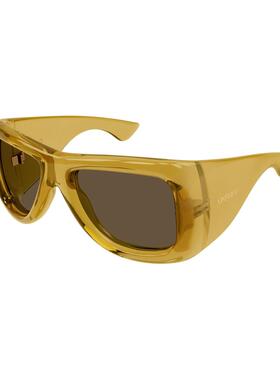 SAINT LAURENT 男士眼镜 SL902HOWL011 AW2025 棕色太阳镜