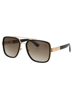 DSQUARED2 男士太阳镜 D20060SRHL SS2026 黑色 D2 0060/S