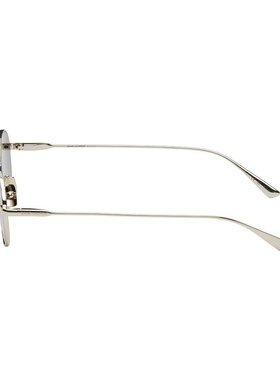 1h可退 潮奢 Saint Laurent 圣罗兰 女士 金色 SL 799 太阳镜 SL7