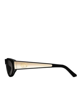 DIOR 女士太阳镜 GLOWB2IXR10A0 AW2025 黑色 DiorGlow B2I太阳镜