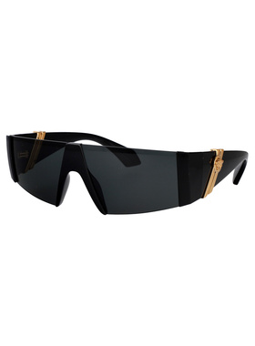 VERSACE 女士太阳镜 0VE4516GB187 SS2026 黑色 0VE4516