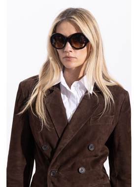PRADA 女士太阳镜 0PRD08SU016K10X CO 黑色 'D08SU' sunglasses