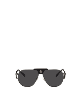 VERSACE 男士太阳镜 0VE2252100187GUNMETAL SS2024范思哲