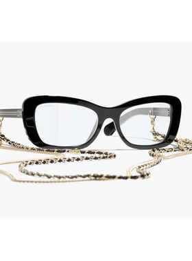 CHANEL 女士眼镜 CH5553C622SB CO 白色 全框平光镜