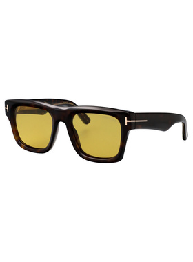 TOM FORD 男士眼镜 FT120052E SS2026 黄色 方形太阳镜