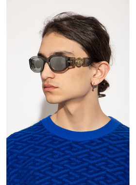 VERSACE 男士太阳镜 0VE436103116G CO 白色