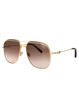 DIOR 女士太阳镜 CD40262UB0F1 SS2026 金色 PETI【付后1h可退】