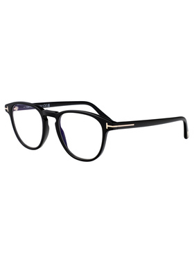 TOM FORD 女士眼镜 FT5899B001 SS2026 黑色 徽标平光镜