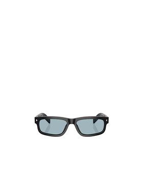 PRADA 男士眼镜 PRB11S16K60P SS2025 灰色 矩形太阳镜