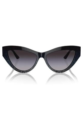 JIMMY CHOO 女士眼镜 JC5004504587 CO 黑色 渐变闪光眼镜配饰
