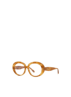 LOEWE 男士眼镜 LW50089I053 SS2025 棕色 全框平光镜