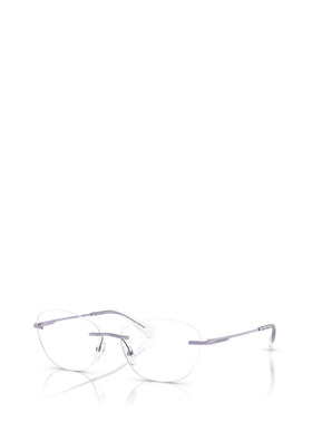 1h可退 EMPORIO ARMANI 女士眼镜 EA11673383 CO 白色 徽标平光镜