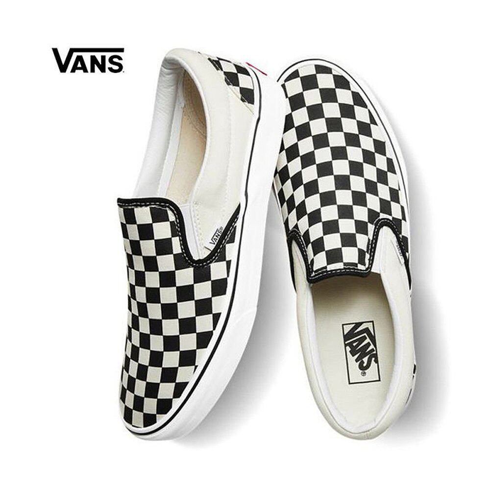 香港直邮vans范斯slip on帆布鞋 天猫国际香港直购帆布鞋