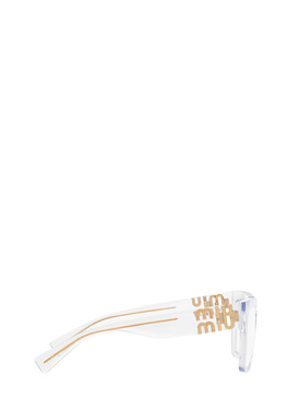 1h可退 MIU MIU 女士眼镜 MU04UV2AZ1O1 CO 白色 Miu Miu MU 04UV
