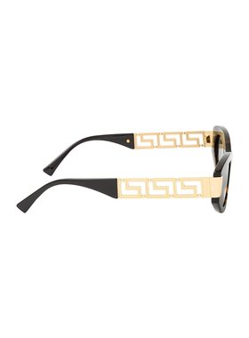 VERSACE 女士眼镜 VE4501552887 SS2026 灰色 全框太阳镜