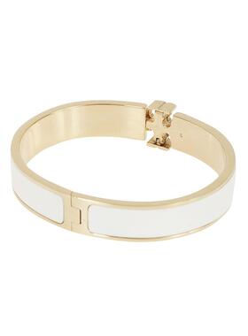 TORY BURCH 女士手链手镯 167721700 CO 白色 'Kira' White Brace