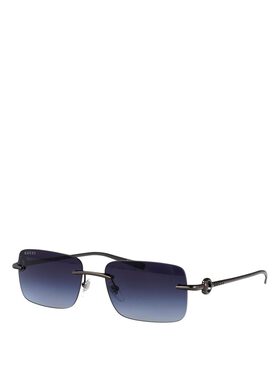 GUCCI 男士太阳镜 GG1703S006 SS2026 银色 Sunglasses