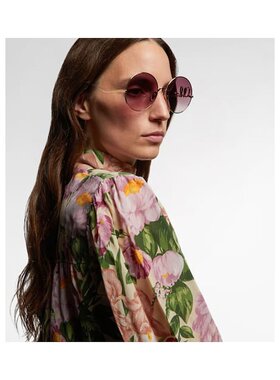 1h可退 潮奢 Chloe 蔻依 女士 标志性圆形太阳眼镜