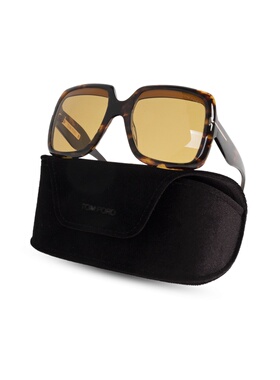 TOM FORD 女士太阳镜 FT119405552E CO 棕色 Sunglasses